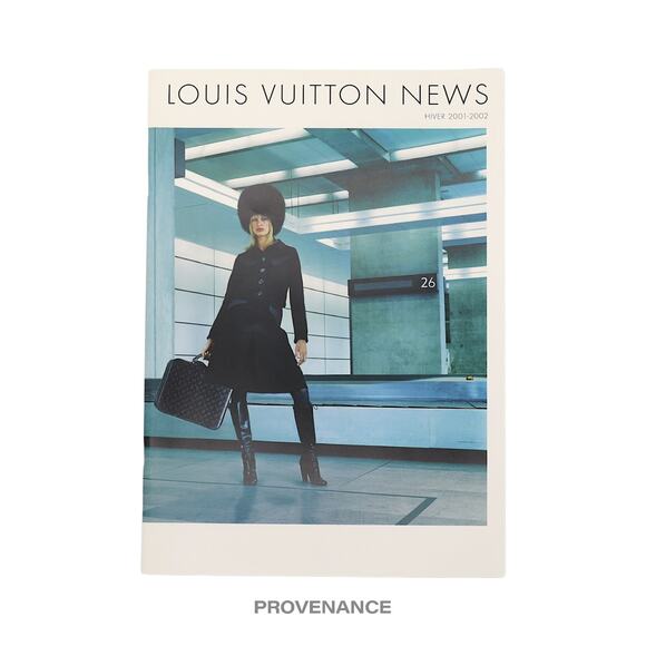 🔴 Louis Vuitton News Magazine - HIVER 2001-2002 - Picture 1 of 8